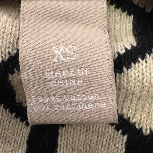 BR Cashmere Cotton Honeycomb Knit Sweater Skirt Winter Office Attire Sz XS/S - Picture 6 of 10